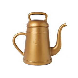 X110225 Watering cans Xala lungo 8L. Gold ( Size L 40 x W 22 x H 37 cm) - บัวรดน้ำต้นไม้