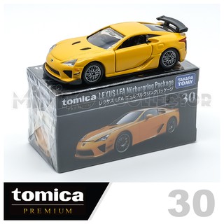 รถเหล็กTomica ของแท้ Tomica Premium No.30 LEXUS LFA Nürburgring Package