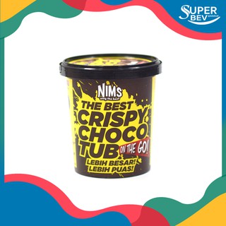 [ หลายรส ] คริสปี้ช็อกโก NIMS Crispy Choco Tubs (โกโก้ครันซ์, โกโก้บอล, ข้าวพอง, เรนโบว) ขนมราดช็อกโกแลต 270-300 g