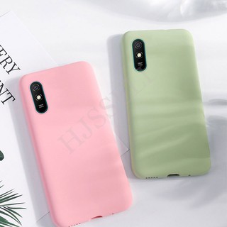 เคสนุ่ม Redmi 9A Candy Case Matte Jelly Liquid Silicone TPU เคสโทรศัพท์ Xiaomi Redmi 9A Redmi9A เคสซิลิโคน