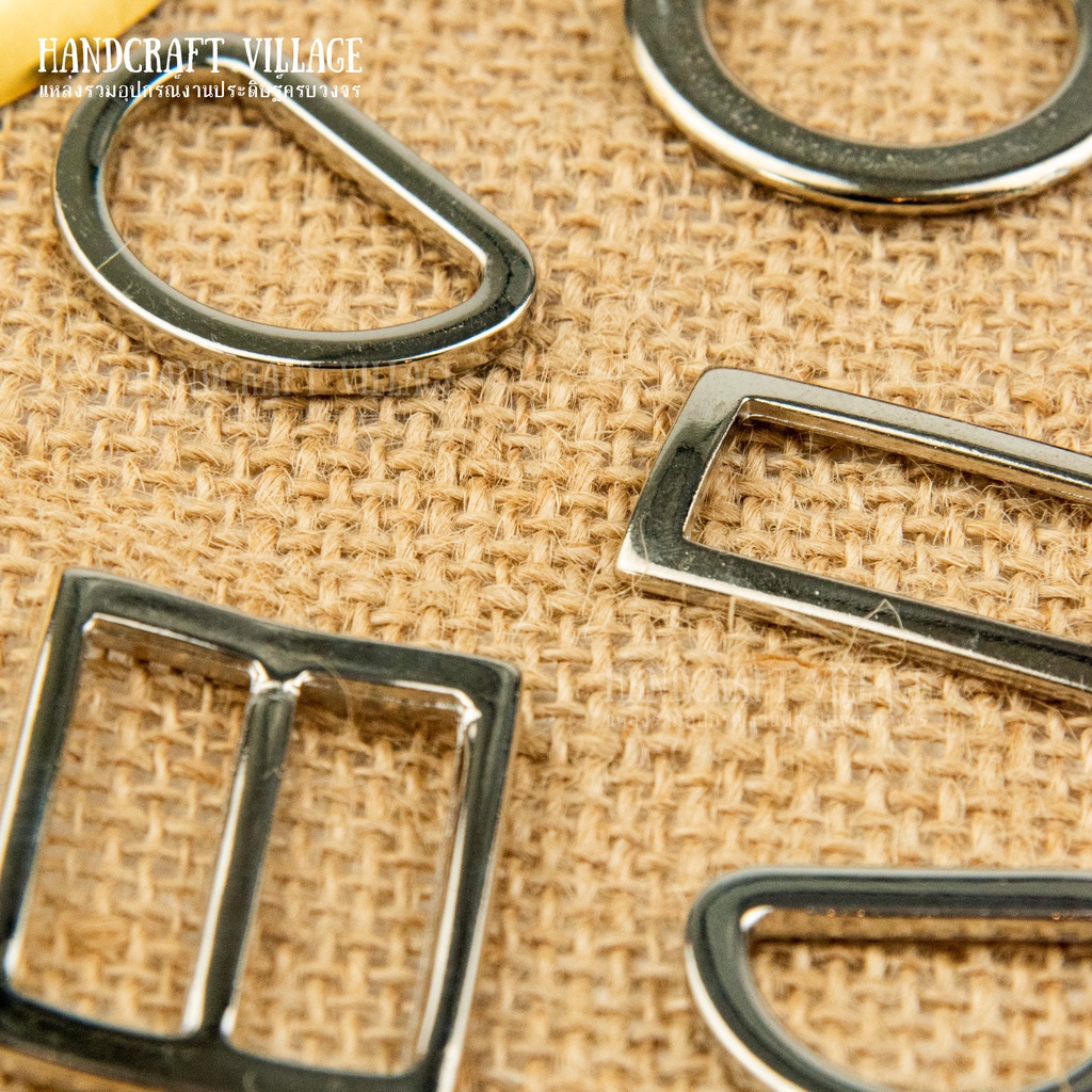 ห่วงโลหะ/ตัวปรับความยาวสายกระเป๋า งานซิงค์อย่างดี ไม่ดำ มีหลายขนาด อะไหล่กระเป๋า ห่วงคล้องหูกระเป๋า ตัวปรับสาย