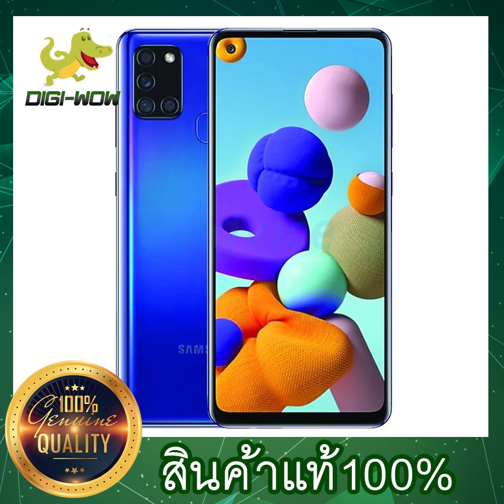 Samsung Galaxy A21s A217F-DS (64GB/6GB, Blue) | Shopee Thailand