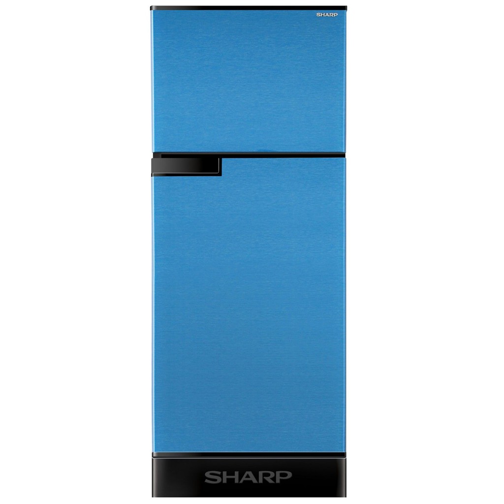 SHARP ตู้เย็น 2 ประตู (5.9 คิว, สีฟ้า) รุ่น SJ-C19E-BLU