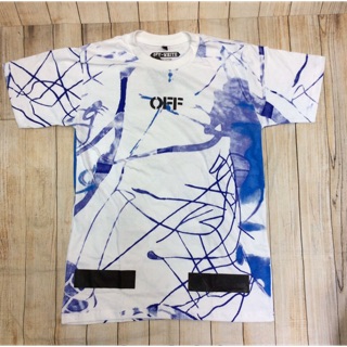 เสื้อยืด off-white รุ่นสายฟ้า