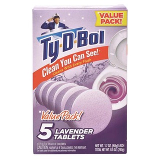 Ty D Bol Toilet Cleaner Tab Lavender  (IMPORTED FROM USA)