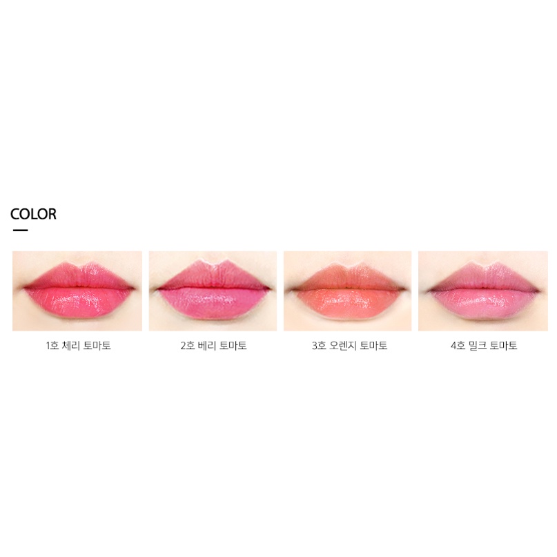 โค้ด5KDC7BXลด15 ของแท้พร้อมส่ง Tomato Jelly Tint Lip pooklookbeauty88