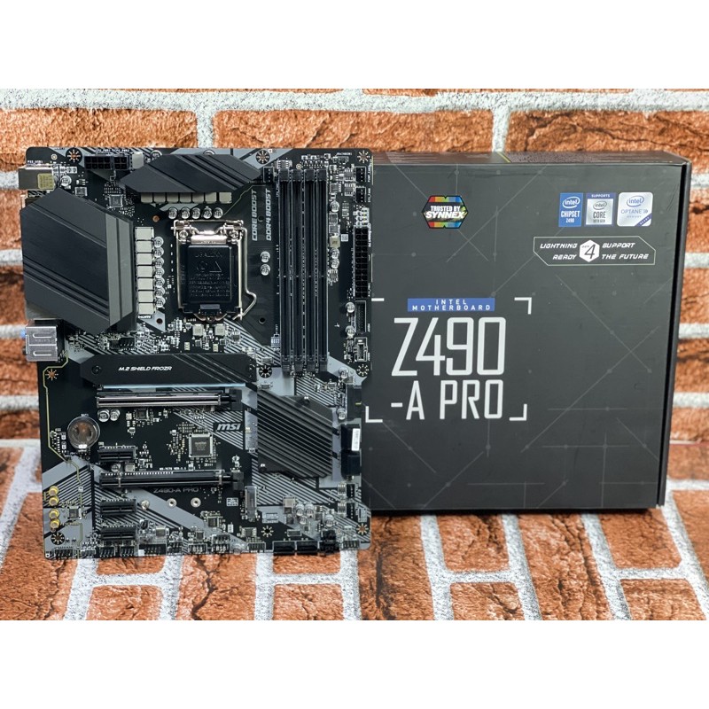 MAINBOARD (เมนบอร์ด) MB 1200 MSI Z490-A PRO