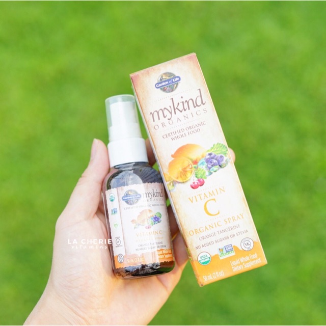 Garden of life My kind organic Vitamin C spray วิตามินซี สเปรย์