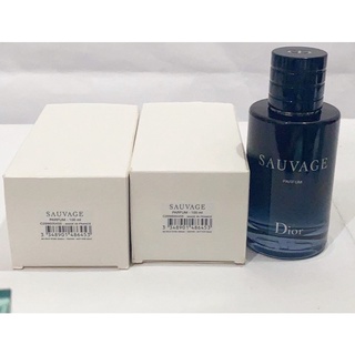 Dior sauvage parfum 100ml กล่องtester