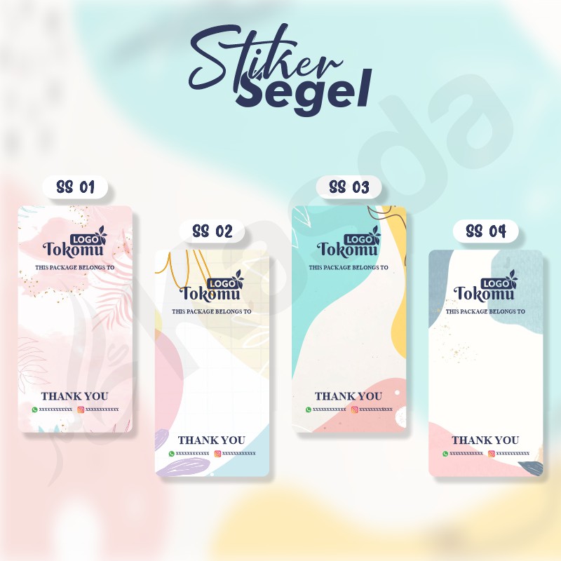 PACKAGING SEAL STICKERS / PACKAGING SEAL STICKERS / AASTETIC STICKERS