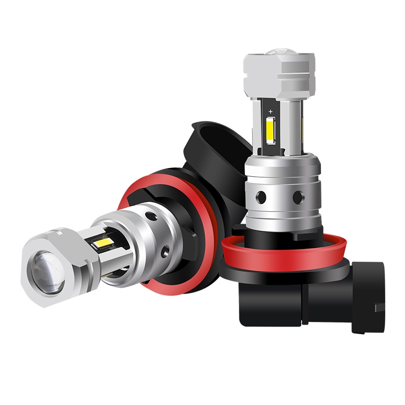 H11 H8 Led Bulbs Conversion Kit of 2, CSP Chips 60W 6000K 4000LM Xenon White 9005 HB3 9006 9012