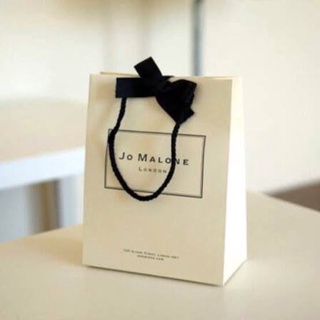 ‼️ไม่แท้ยินดีคืนเงิน‼️ถุง Jo Malone 4 ขนาด พร้อมโบว์แท้จากช้อป ถุงกระดาษ