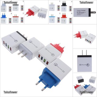 อะแดปเตอร์ชาร์จ 3a ชาร์จเร็ว 3.0 usb 4