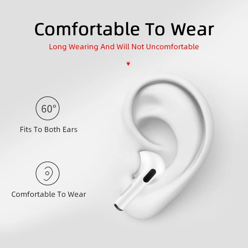 Pro4 ไร้สายบลูทูธ 5.0 In Earpods พร้อมเสียงสเตอริโอไฮไฟ เหมาะสําหรับสมาร์ทโฟนพร้อมฟังก์ชั่นบลูทูธ thumbnail 6