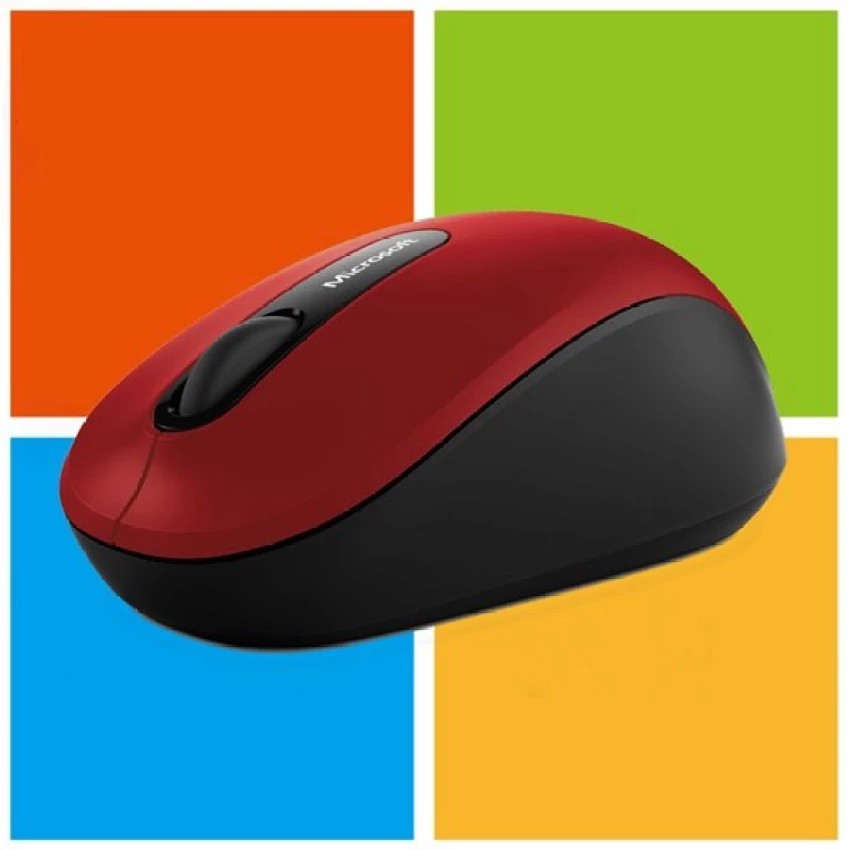 Microsoft Bluetooth Mobile Mouse3600 เม้าบรูทูล4.0 (สีแดง)  #1541