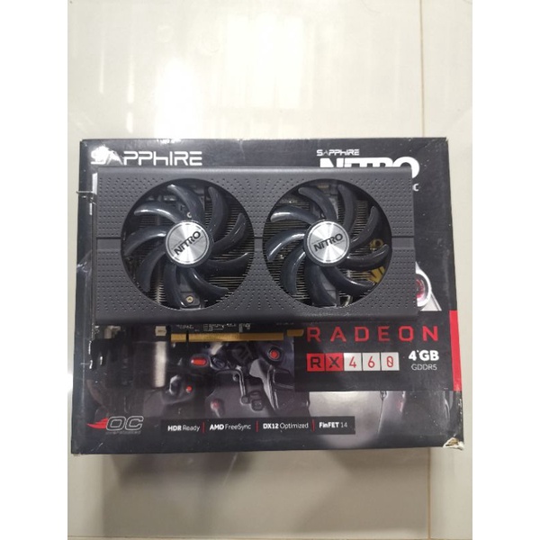 RX460 4 GB. Sapphire Nitro