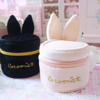 🌟พร้อมส่ง🌟Cocoonist Japan 🇯🇵 กระเป๋าเครื่องประดับ เครื่องสำอางค์ หูกระต่าย