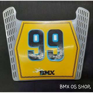 ป้ายเบอร์จักรยาน ป้ายเบอร์ bmx  เบอร์ 99