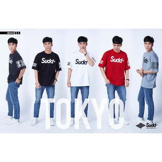 ลดล้างสต๊อค❗Sudd แท้ 100% เสื้อ S-Oversize ทรงกว้าง รุ่น Tokyo (โตเกียว)