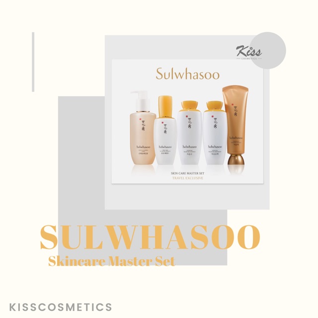 sulwhasoo skincare master set