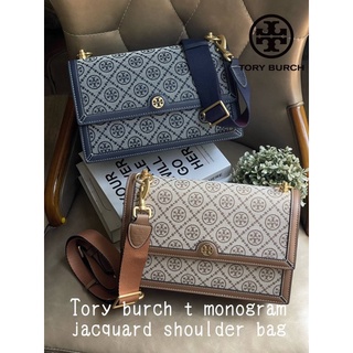 💕 Tory burch t monogram jacquard shoulder bag