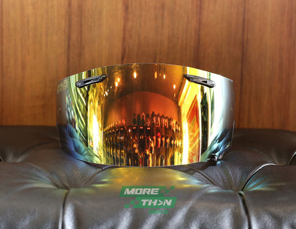 Arai ชิลด์หมวก VAS-V Mirror Semi/Red สำหรับ RX-7V EVO, RX-7V, RX-7X, Concept-XE, Concept-X