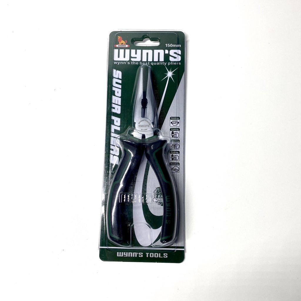 WYNN'S ของแท้ คีมปากแหลม 6นิ้ว รุ่น W106P