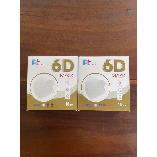 หน้ากากอนามัย 6D PT Mask