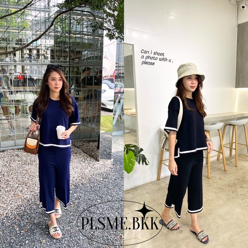 Plsme.bkk 〰 “Yello knit set” ชุดเซ็ต