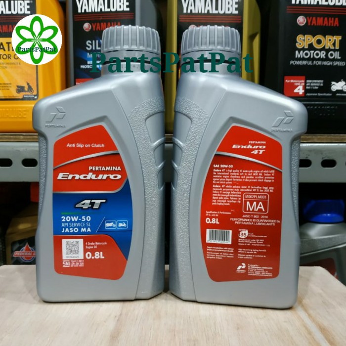 PERTAMINA ENDURO 4T SAE 20W-50 MINERAL I LISTRE