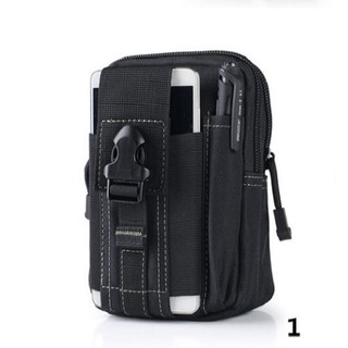 WaistBag-91-Black กระเป๋าคาดเอว ห้อยหูกางเกง WaistBag-91-Black