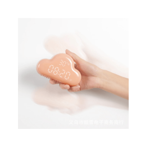 GlobalHouse นาฬิกาปลุกก้อนเมฆ สีชมพู รุ่น JX03 PINK INOVA สินค้าของแท้คุณภาพดี