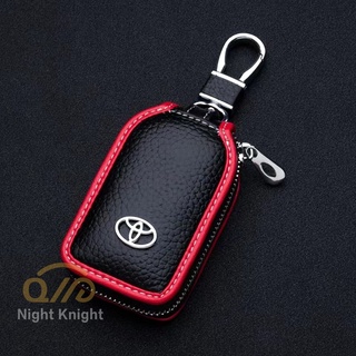 เคสกุญแจรีโมทรถยนต์ แบบหนัง สําหรับ Toyota Prius Camry Corolla C-HR CHR RAV4 Prado Auris Avensis Land Cruiser 200 Prado Revo