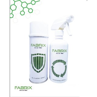 FABRIX ชุดน้ำยาล้างกรองอากาศ + น้ำยาเคลือบกรองอากาศ