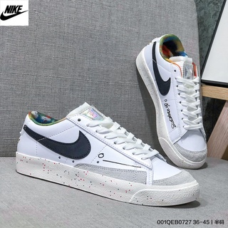 Nike Blazer Low Sd รองเท้าผ้าใบลําลอง สไตล์เรโทร