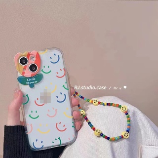 เคสใสลายยิ้ม CS57 เคสมือถือ เคสโทรศัพท์มือถือแบบนิ่ม ใส ลายการ์ตูนน่ารัก สําหรับ สไตล์เกาหลี โปร่งใส