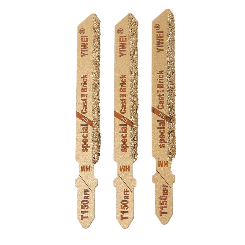 Pcf* ใบเลื่อยตัดกระเบื้องเซรามิก 3นิ้ว T150 50 Grit T-Shank 3ชิ้น