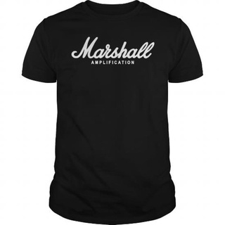 เสื้อยืดผู้ชาย Gildan เสื้อยืดเบสบอล พิมพ์ลาย Marshall Amplification Rock Band Music สําหรับผู้ชาย และผู้หญิง 1 S-5XL