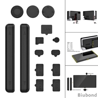 [Biubond] 14 in 1 ฝาครอบปลั๊กกันฝุ่น NS สําหรับ Switch Game Console Anti Dust Plug