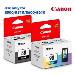 ตลับหมึก Canon 88 BK + 98 CL ของแท้