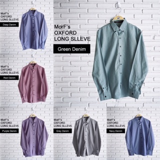 Basic Long Sleeve เสื้อ เชิ้ต oxford แขนยาว