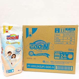 ผ้าอ้อมกางเกงกูนน์ Goon XXXL 24 ชิ้น(ยกลัง 3ห่อ)