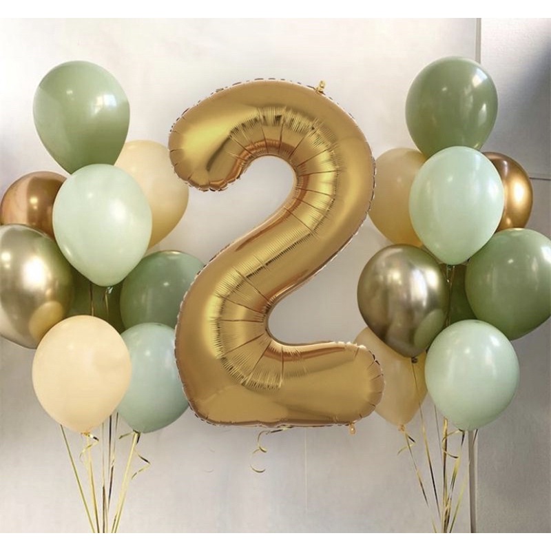 ลูกโป่ง สี Retro อย่างหนา 10 นิ้ว อย่างหนา แพ็ค 10 ลูก - รูปที่ 6