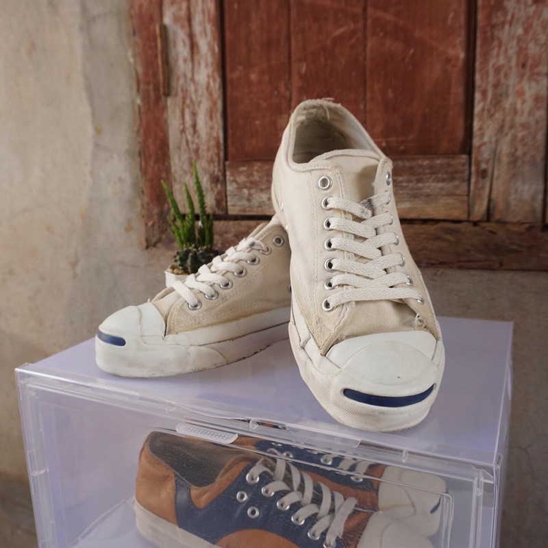converse Jack purcell made in USA White size 7/26cm.
