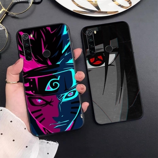 เคสโทรศัพท์ซิลิโคน TPU แบบนิ่ม ลายอนิเมะนารูโตะ Itachi สีดํา สําหรับ OPPO A15 A15S A54 A94 A95 F19 Pro Plus Find X3 Pro Reno 5F 5lite