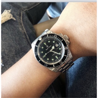 นาฬิกาผู้ชาย Royal Crown Submariner Black