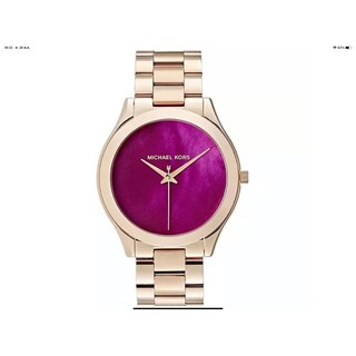 นาฬิกา MICHAEL KORS WOMENS MK3550 QUARTZ SLIM RUNWAY พร้อมกล่อง (ใหม่)