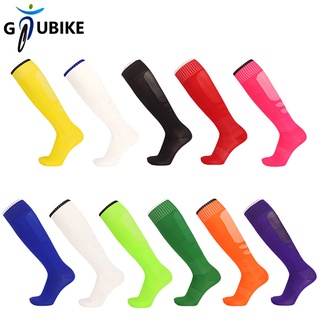 Gtubike ถุงเท้ากีฬา ถุงน่องฟุตบอล แบบบาง ระบายอากาศ กันลื่น สําหรับเด็ก