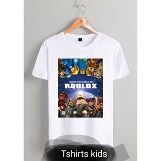 เสื้อยืด Roblox สําหรับเด็กผลิตภัณฑ์ที่มีคุณภาพ ._3