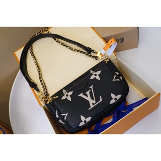 พรี Louis Vuitton Multi Pochette Accessorie m57631 57630กระเป๋าสะพายข้าง กระเป๋าสะพาย กระเป๋าแฟชั่น